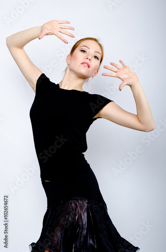 girl in dance