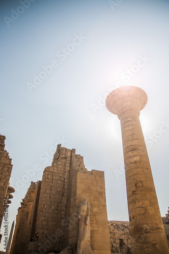 Temple of Karnak - Thebes Egypt photo