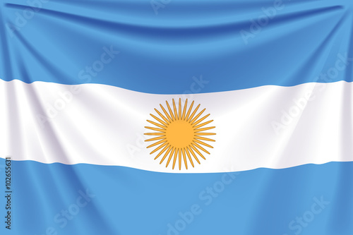 back flag argentina