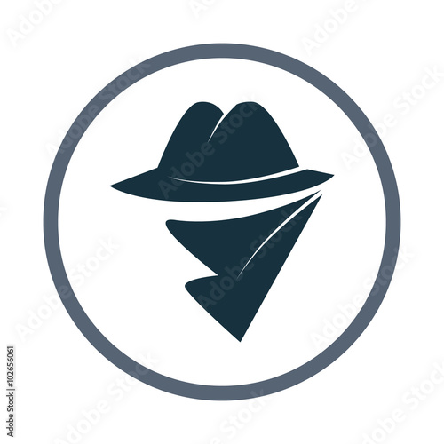 Detective movie genre icon