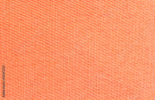 Obraz na płótnie Synthetic fabrics orange texture for background. w salonie