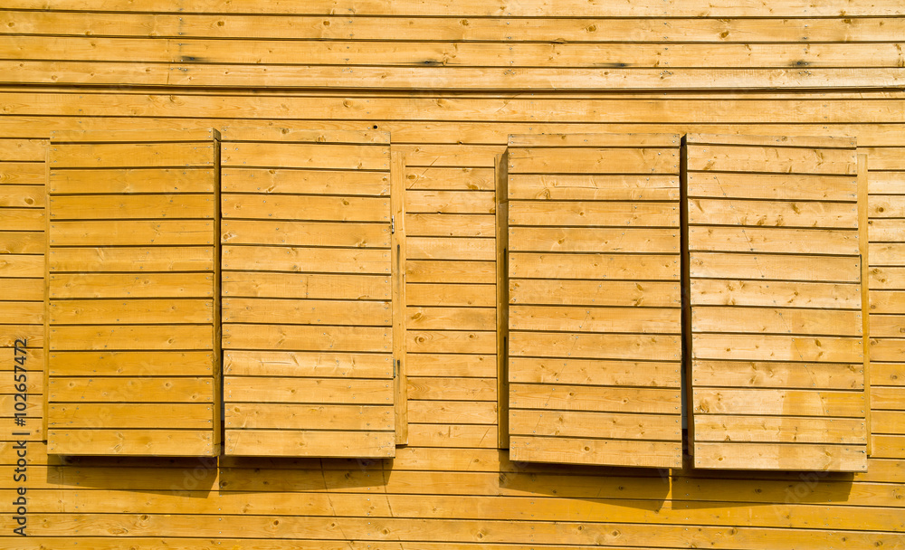 Shutters on windows Shutters on windows