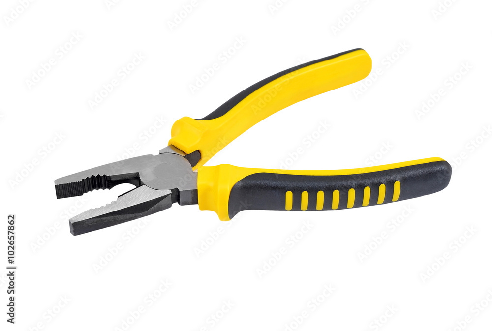 Pliers on white