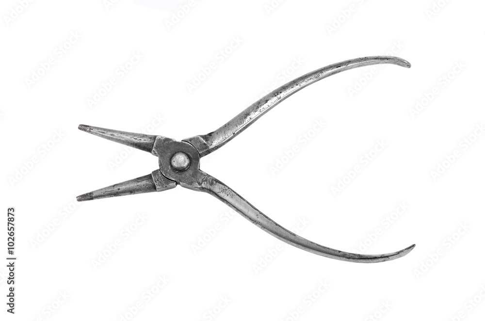Old round pliers Old round pliers