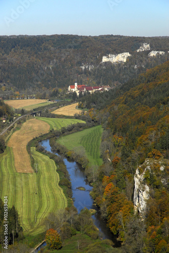 Oberes Donautal mit Koster Beuron photo