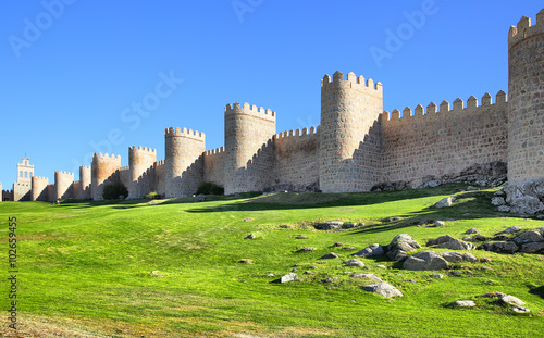 Photo City walls of Avila