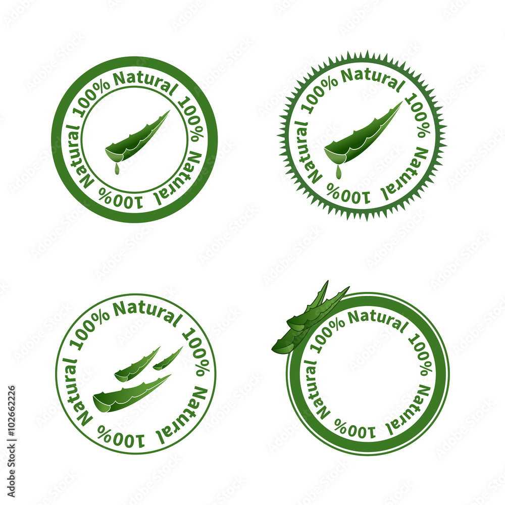 Aloe Vera labels Aloe Vera labels