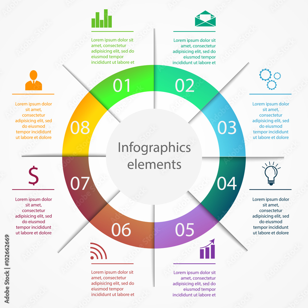 Infographics business elements Infographics business elements