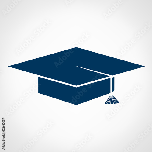 Graduation hat logo