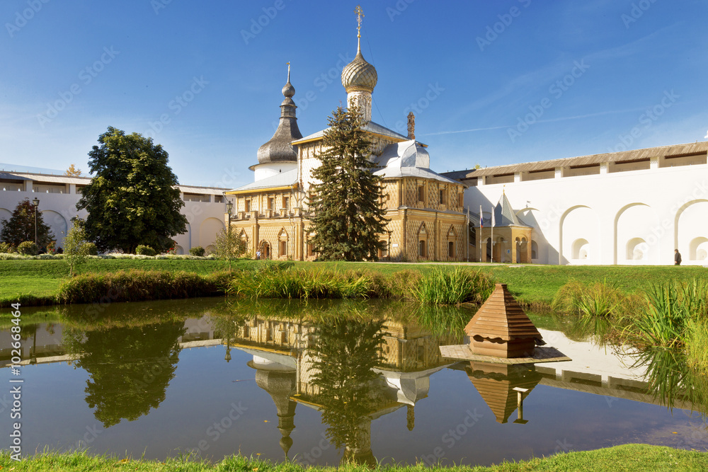 Odigitria church in Kremlin of Rostov the Great, Russia