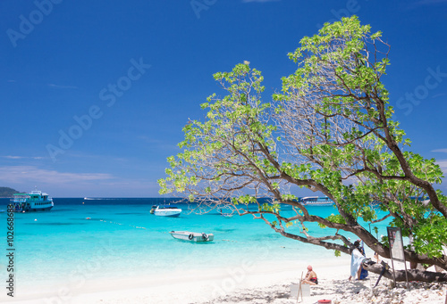 Beautiful tropical beach