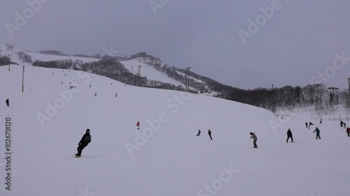 Niseko ski　area　HD photo