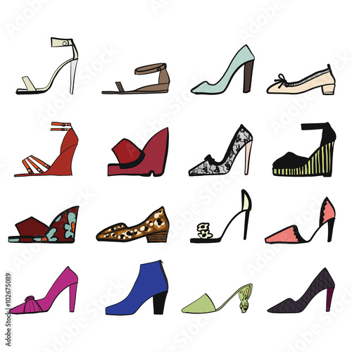 Illustration of shoes.