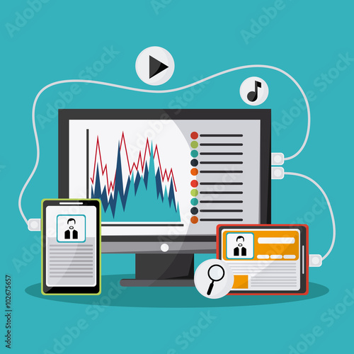 SEO icons design 