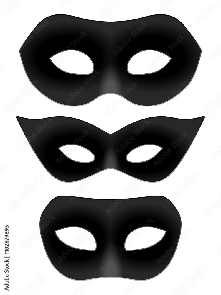 Carnival mask set Carnival mask set