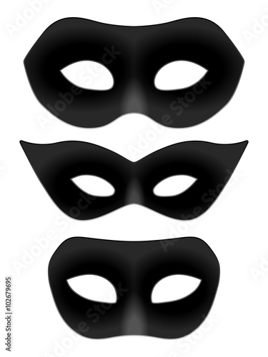 Carnival mask set