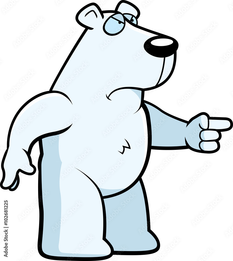 Angry Polar Bear Angry Polar Bear