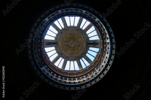 ceiling at the entrance