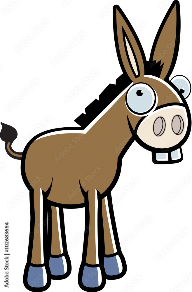 Cartoon Donkey Cartoon Donkey