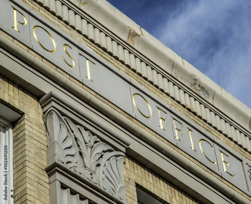 Historic Post Office building in downtown Bend, Oregon