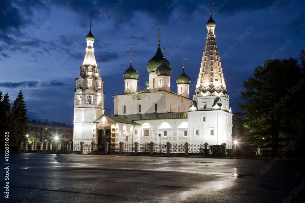 Prophet Elijah's Church in Yaroslavl, Russia Prophet Elijah's Church in Yaroslavl, Russia