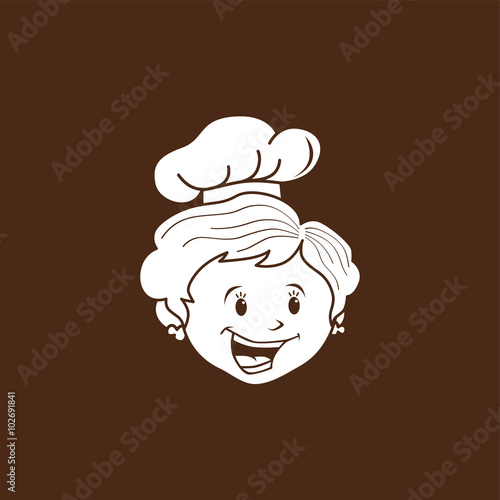 grandma chef cartoon
