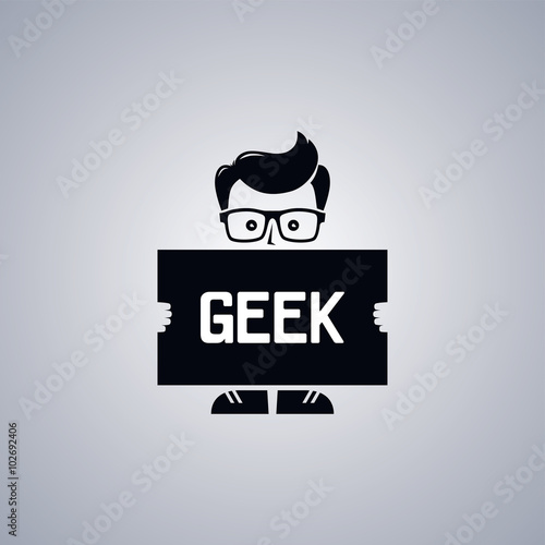 geek nerd guy photo