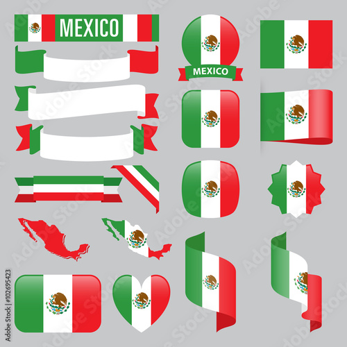 mexico flags