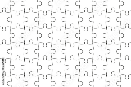 weißes Puzzle Hintergrund,Puzzleteile