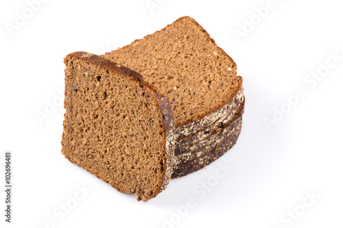 sliced of rye bread
