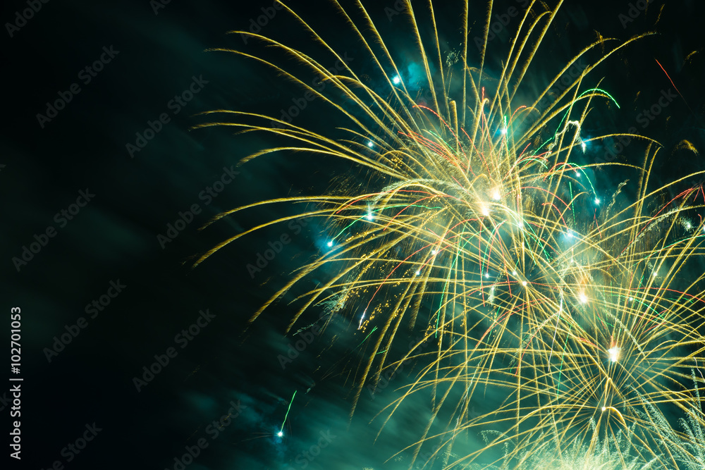 Fireworks close up Fireworks close up
