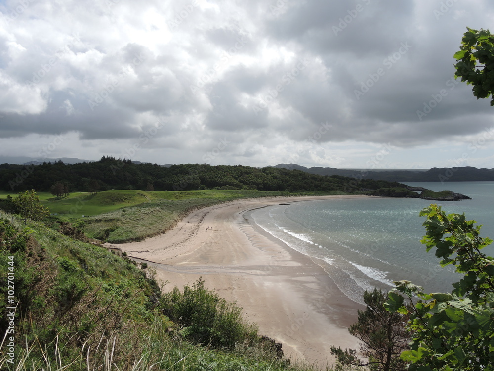 Plage écossaise