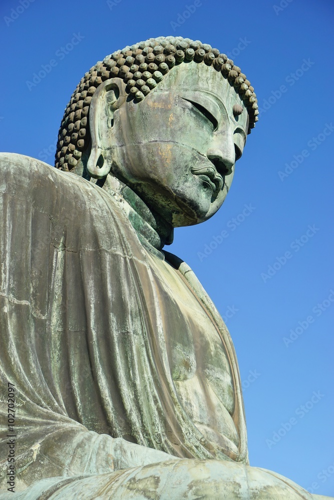 The Great Amida Buddha of Kamakura (Daibutsu) in the Kotoku-in Temple
The Great Amida Buddha of Kamakura (Daibutsu) in the Kotoku-in Temple