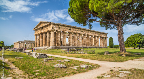 Temples of Paestum Archaeological Site, Salerno, Campania, Italy © JFL Photography
