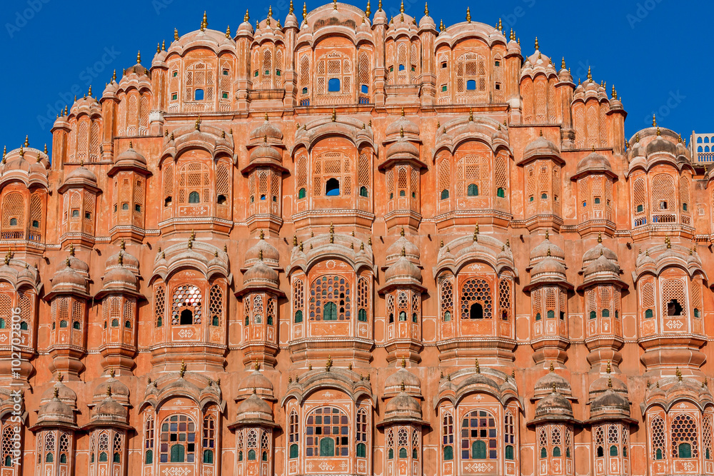 Hawa Mahal in Jaipur, India.