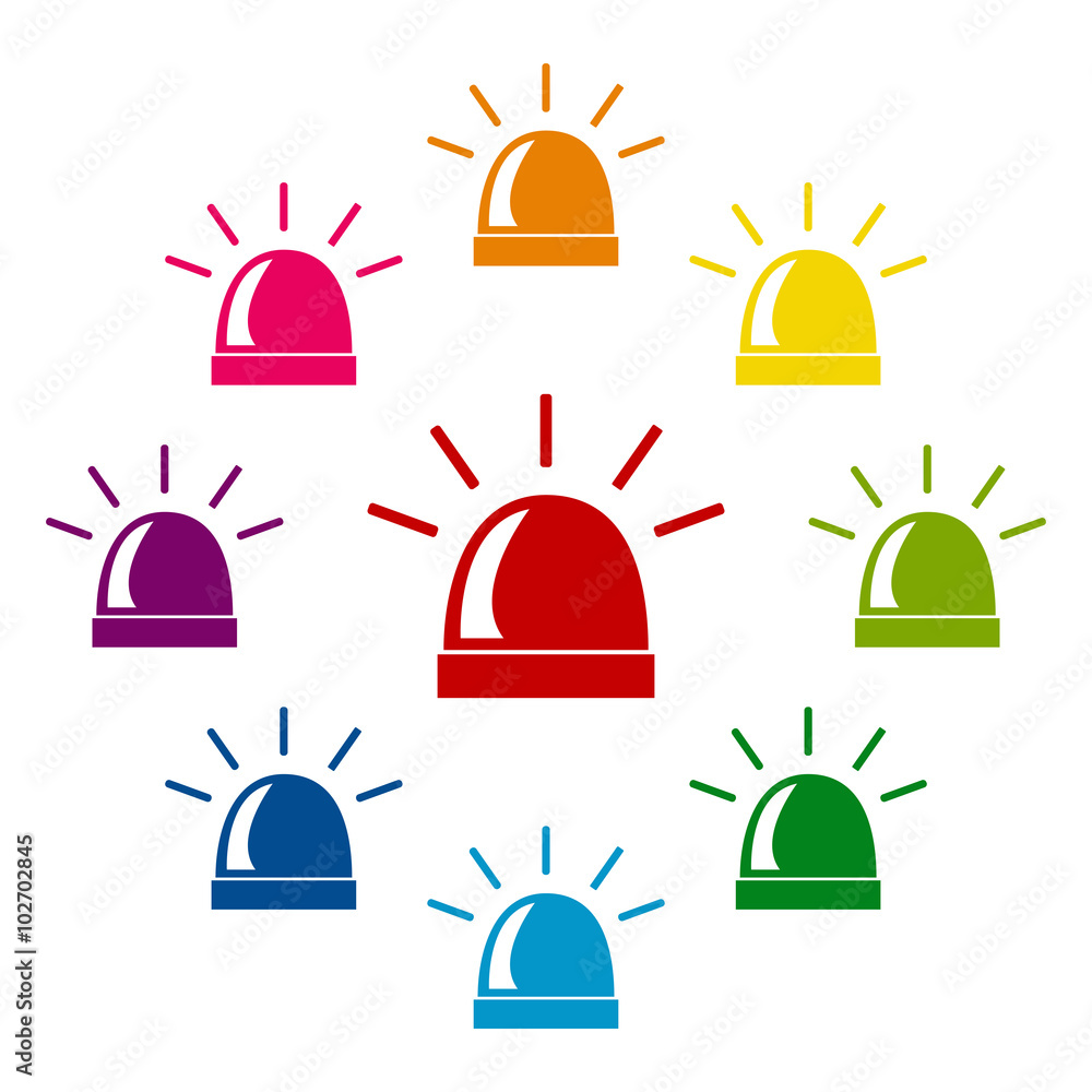 Colorfull icons set Colorfull icons set