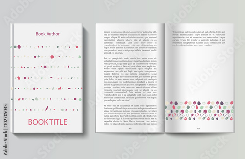 Book design template