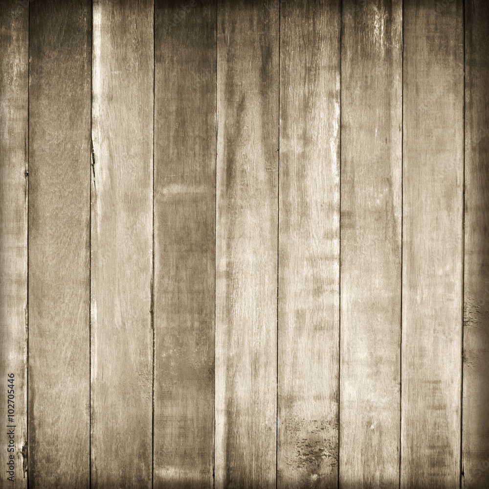Fototapeta premium Wooden wall background or texture