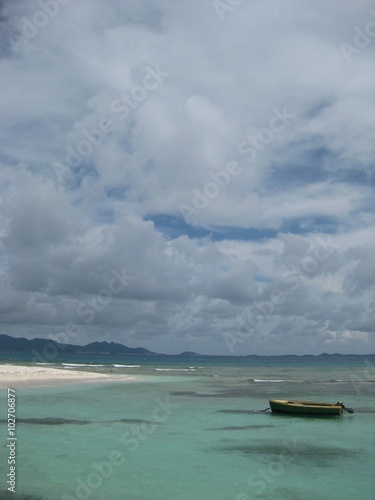 Boat and sky Anguilla, BVI  © jc1305us
