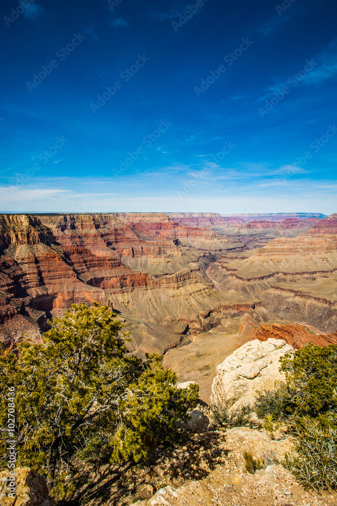 Scenic view of Grand Canyon national park, Arizona, USA