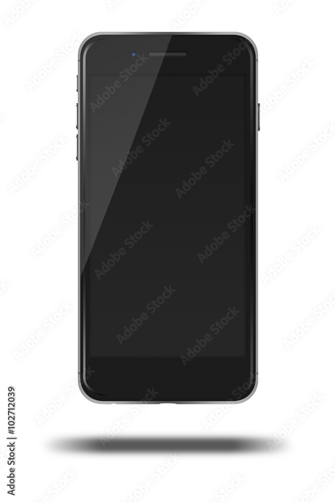 Modern touch screen smartphone. Modern touch screen smartphone.