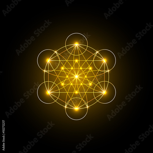 Sacred Geometry. Vector Illustration