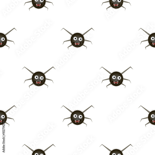 seamless pattern with funny spider © 3t0n4k