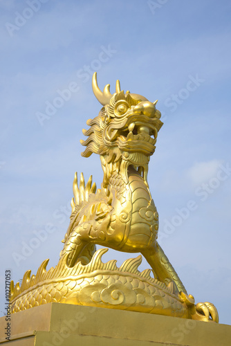 Золотой дракон в Запретном городе. Хюэ, Вьетнам