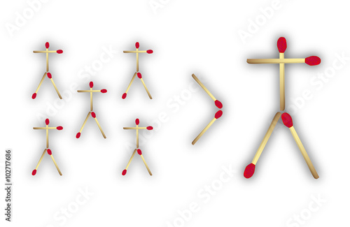 man group of matches more than one