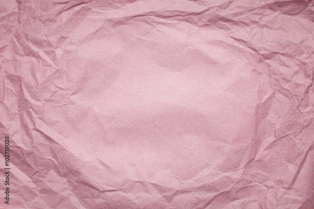 Fototapeta premium pink Crumpled paper 
