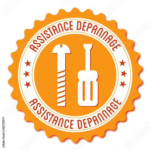 Logo assistance dépannage.