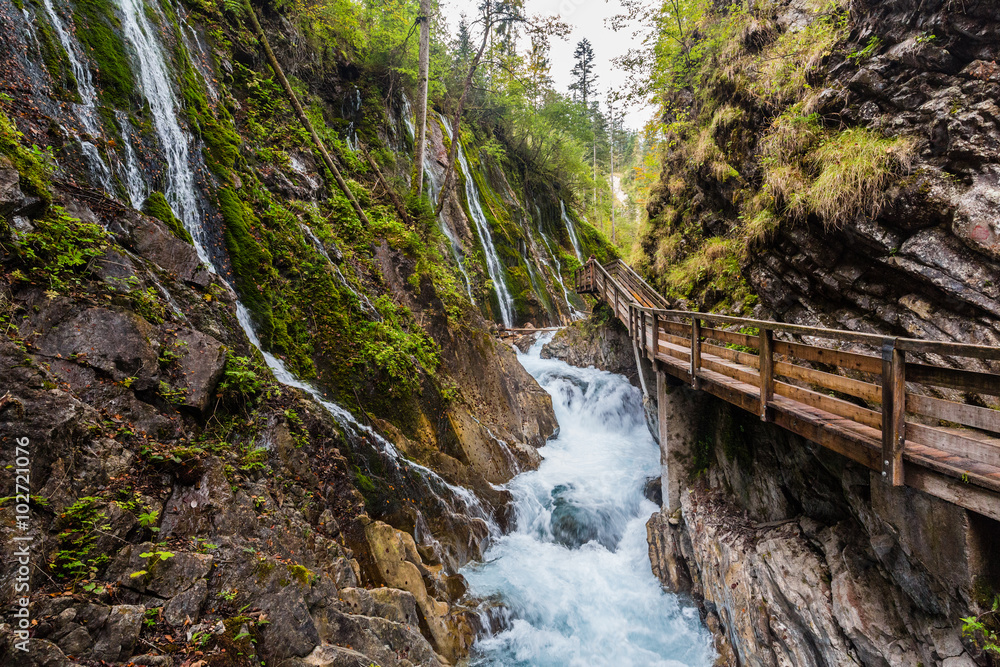 Obraz premium in der Wimbachklamm