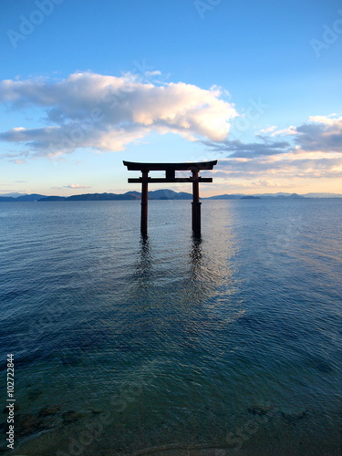 Shirahige Shrine Lake Biwa   Shiga Prefecture