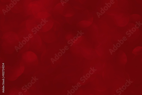 Romantic red bokeh abstract valentine background